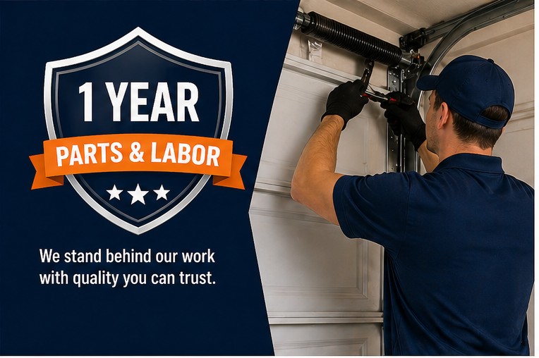 1-Year Parts & Labor Warranty — We stand behind our work