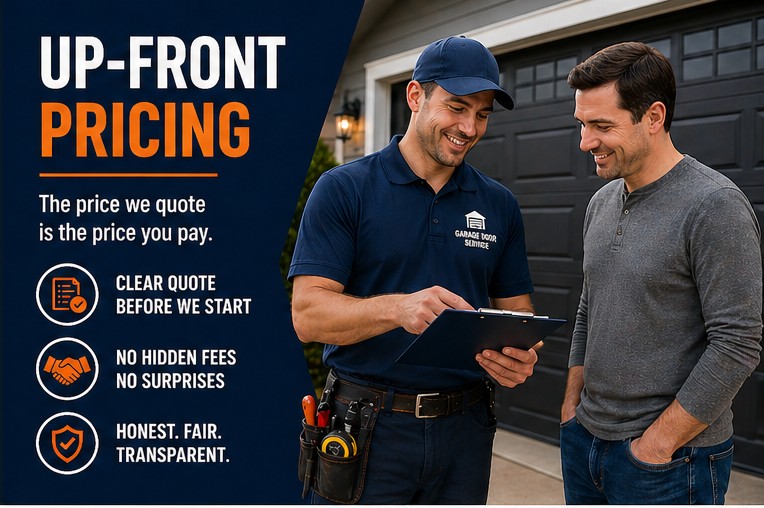 Up-Front Pricing — The price we quote is the price you pay