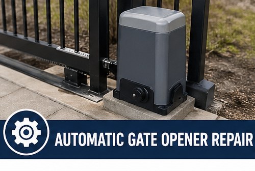 Automatic gate opener repair